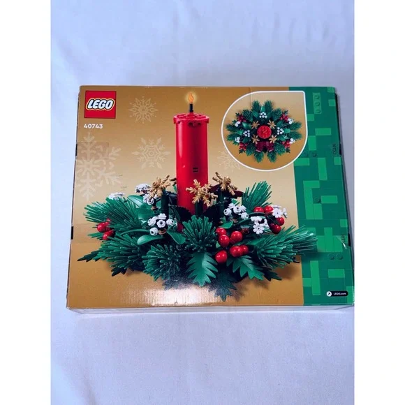 LEGO Christmas Table Decoration 40743 Building Set 433 Pcs New Sealed Holiday - Picture 2 of 7